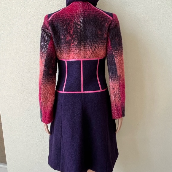 LEGATTE By SAVE THE Queen WOOL COAT JACKET, SIZE S - Picture 7 of 11